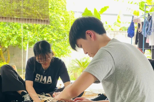 Từ nan tre đến tri thức: Hành trình giữ nghề, giảm nghèo ở Thái Mỹ