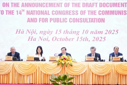 Công bố Dự thảo Văn kiện trình Đại hội XIV của Đảng