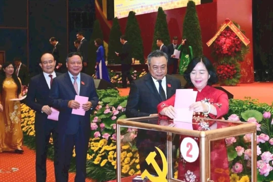 75 người trúng cử Ban Chấp hành Đảng bộ TP Hà Nội khóa XVIII nhiệm kỳ 2025-2030