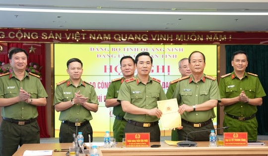 Giám đốc Công an tỉnh Quảng Ninh làm Ủy viên Ủy ban Kiểm tra Trung ương