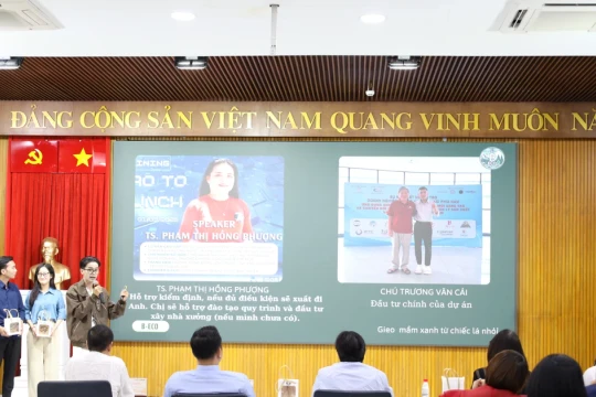 Lan tỏa tinh thần đổi mới sáng tạo từ cuộc thi khởi nghiệp cho sinh viên TPHCM