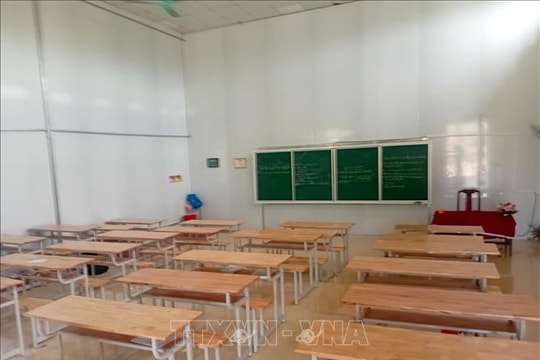 Linh hoạt tận dụng trụ sở dôi dư để khắc phục thiếu phòng học