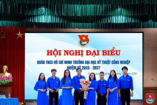 Tuổi trẻ Trường Đại học Kỹ thuật Công nghiệp tiên phong xung kích và sáng tạo