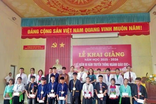 Phú Thọ quan tâm hỗ trợ học sinh dân tộc nội trú