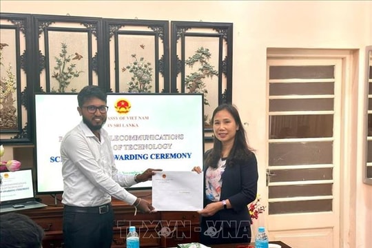 Giáo dục - cầu nối bền vững thắt chặt tình hữu nghị Việt Nam - Sri Lanka
