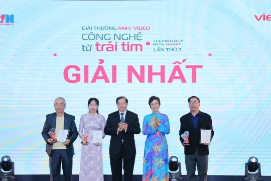 32 tác phẩm đạt Giải thưởng 'Công nghệ từ trái tim' lần thứ 2