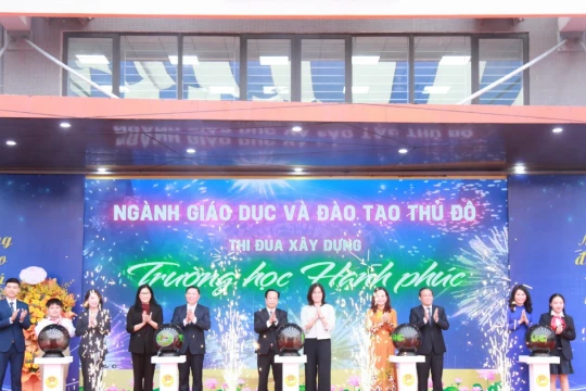 Hà Nội nhân rộng mô hình 'trường học hạnh phúc'