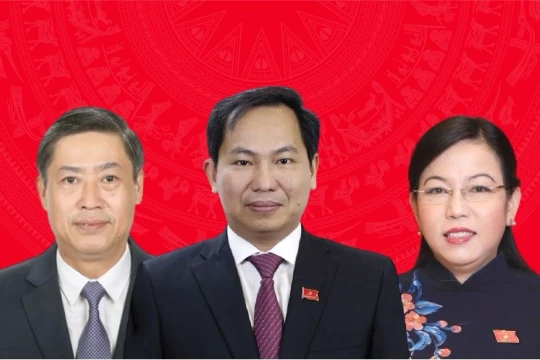 Chân dung Tổng thư ký và hai Chủ nhiệm Ủy ban của Quốc hội vừa được bầu