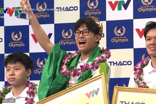 Trần Bùi Bảo Khánh vô địch kịch tính chung kết Đường lên đỉnh Olympia năm thứ 25