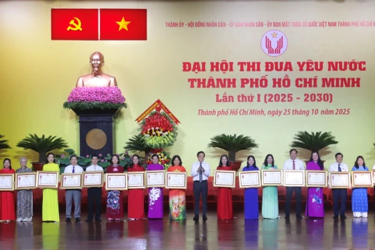 TPHCM: Phong trào thi đua yêu nước lan tỏa sâu rộng với khát vọng vươn mình