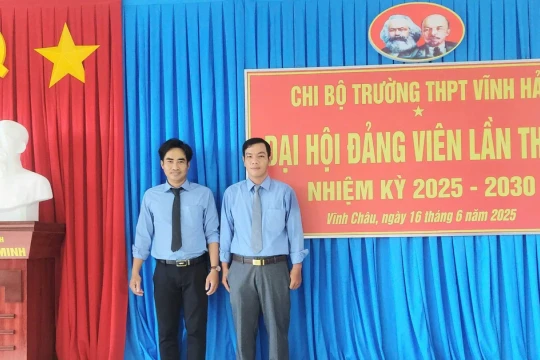 Đảng viên văn thư gương mẫu ở ngôi trường vùng khó