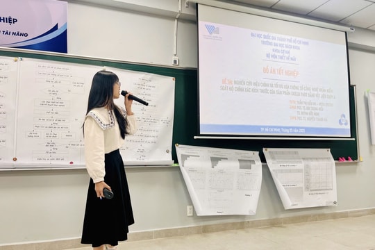 Nữ sinh cơ khí Bách khoa được vinh danh 'Nữ sinh khoa học công nghệ Việt Nam 2025'