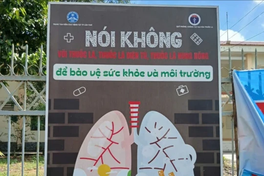 Đa dạng hoạt động phòng chống tác hại thuốc lá trong trường học