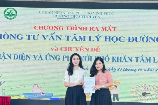 Trường học ở Phú Thọ tiên phong gắn kết tri thức với tâm lý học đường