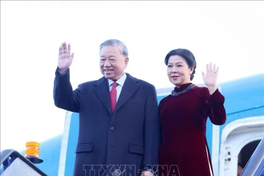 Tổng Bí thư Tô Lâm bắt đầu thăm chính thức Liên hiệp Vương quốc Anh và Bắc Ireland