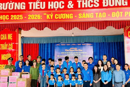 Chung tay vì học sinh vùng lũ Bắc Ninh: Hành trình thiện nguyện mùa đông ấm áp