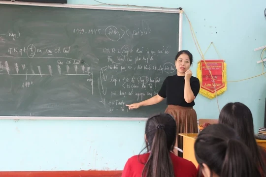 Cô giáo dạy Lịch sử nỗ lực đổi mới truyền lửa cho học trò