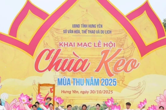 Hưng Yên khai mạc Lễ hội chùa Keo