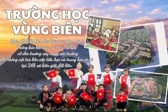 TRƯỜNG HỌC VÙNG BIÊN: Bảo vệ biên cương bằng sức mạnh tri thức TRƯỜNG HỌC VÙNG BIÊN: Bảo vệ biên cương bằng sức mạnh tri thức