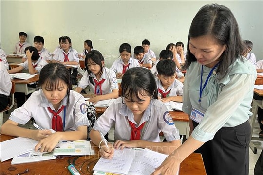 Dạy học 2 buổi/ngày: Chủ động, linh hoạt trong điều kiện còn nhiều khó khăn