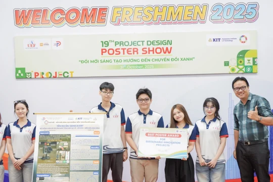 Giải pháp công nghệ xanh giám sát sạt lở bờ sông từ sinh viên