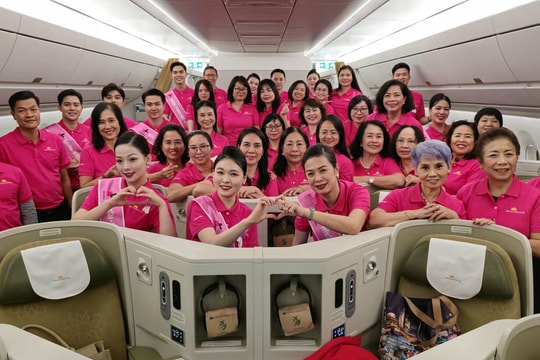 Hành trình “HeForShe 2025”: Vietnam Airlines đồng hành cùng UN Women trên chuyến bay mang sắc hồng vì bình đẳng giới