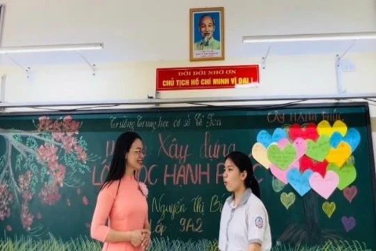 Cô giáo Hà Nội tâm huyết xây dựng lớp học hạnh phúc