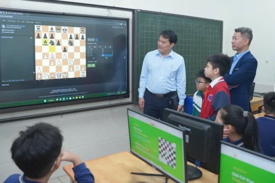 Lần đầu tiên ứng dụng trí tuệ nhân tạo vào giải cờ vua dành cho thiếu nhi