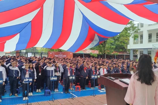 Lan tỏa tinh thần thượng tôn pháp luật trong môi trường học đường