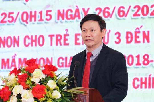 Hướng tới phổ cập giáo dục mầm non cho trẻ từ 3 tuổi