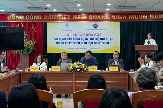 Ứng dụng AI trong giáo dục nghề nghiệp: Hướng tới mô hình đào tạo thông minh