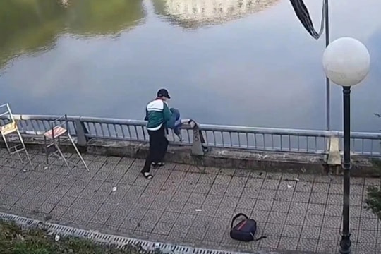 Vụ nam sinh hành hung rồi hất bạn xuống hồ nước: Hiệu trưởng nói gì?