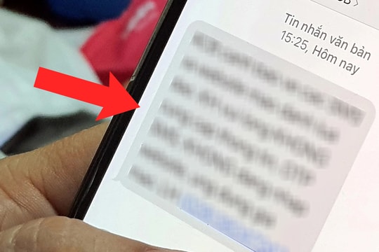 Công an thông báo tới tất cả những ai nhận được tin nhắn có nội dung sau