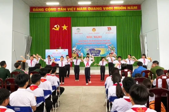 An Giang tuyên truyền, nâng cao nhận thức pháp luật cho học sinh