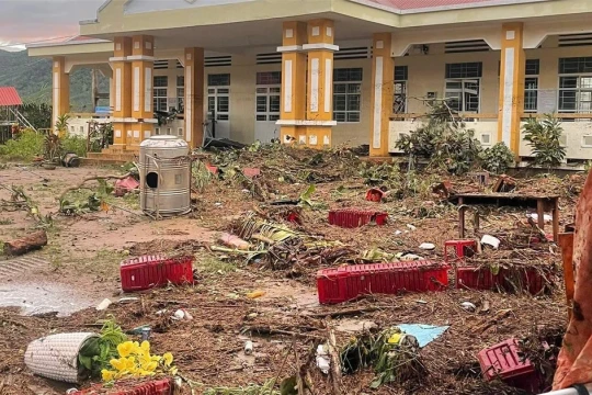Ngành Giáo dục Đắk Lắk thiệt hại hàng chục tỷ đồng do bão Kalmaegi