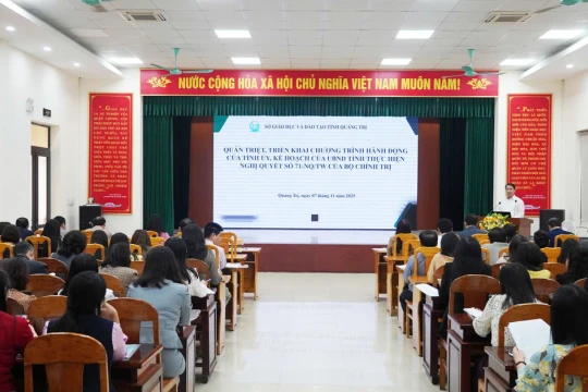 Triển khai Nghị quyết 71: Giáo dục Quảng Trị bước vào giai đoạn đổi mới mạnh mẽ