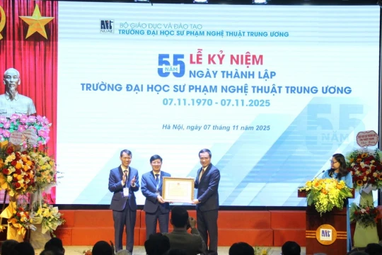 Ngôi trường đầu ngành đào tạo giáo viên nghệ thuật kỷ niệm 55 năm thành lập