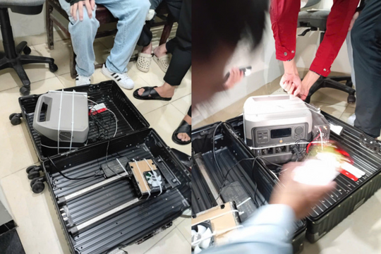Bắt quả tang “vật thể lạ” trong vali du khách nước ngoài, hé lộ chiêu lừa công nghệ cao mới tại Hà Nội