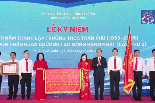 Trường THCS Trần Phú kỷ niệm 70 năm ngày thành lập