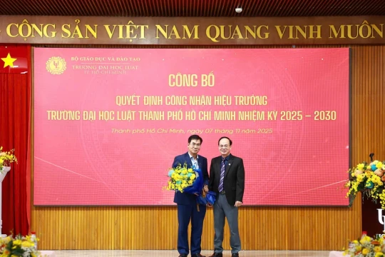 Trường Đại học Luật TPHCM công bố nhân sự chủ chốt nhiệm kỳ 2025 - 2030