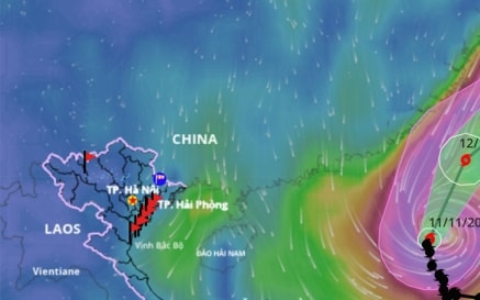 Lý giải đường đi bất thường của bão số 14 Phượng Hoàng
