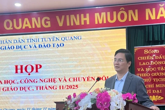 Tuyên Quang thúc đẩy chuyển đổi số giáo dục sau sáp nhập