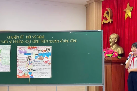 Giáo dục phẩm chất qua dự án: Hạt mầm nhân ái nảy nở từ mỗi bài học Ngữ văn