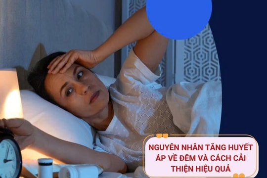 Nguyên nhân tăng huyết áp về đêm và cách cải thiện hiệu quả