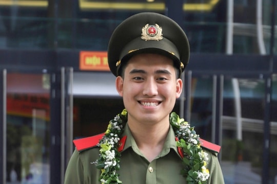 Thủ khoa được Học viện An ninh nhân dân giữ lại làm giảng viên