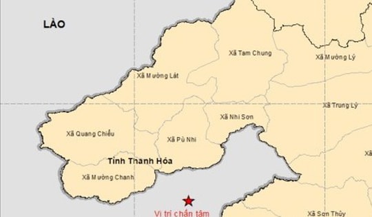 Động đất 4,8 độ tại Lào, người dân Hà Nội cảm nhận rung lắc nhẹ