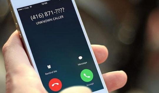 Tuyệt đối không được gọi lại khi thấy các đầu số sau nháy máy