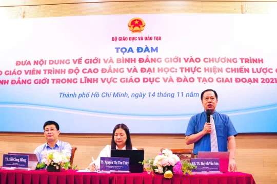 Tích hợp bình đẳng giới vào đào tạo giáo viên