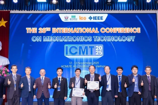 75 công bố khoa học được chia sẻ tại hội thảo quốc tế về cơ điện tử