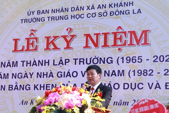 Thầy Hiệu trưởng mong muốn học trò học tập bằng cả trái tim